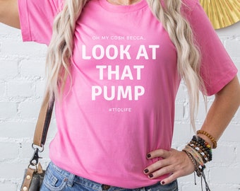 Camiseta divertida para la diabetes tipo 1: "Mira esa bomba".