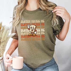 Gluten free shirt, Celiac disease shirt, celiac awareness tee,  funny glutten free shirt, gluten free tshirt, celiac funny tshirt