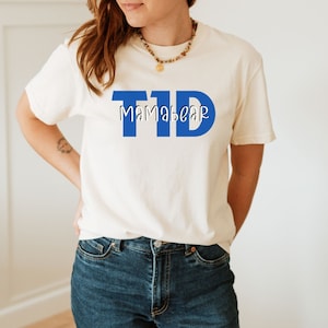 camicia mamma diabete di tipo 1, maglietta di tipo 1, camicia diabete, camicia mamma diabete di tipo 1, dipendente dall&#39;insulina, mamma t1d, maglietta diabete, camicia diabetica,