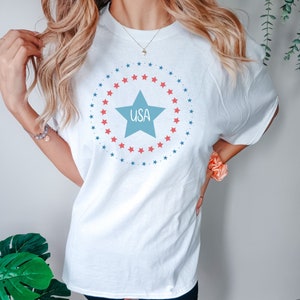 Retro Comfort Colors America Shirt, America The Beautiful, 4th Of July Shirt, Fourth Of July, Patriotic USA Gift, Independence day tshirt