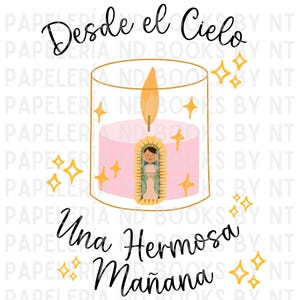 Virgen de Guadalupe PNG | Our Lady of Guadalupe Clipart | Mexican Catholic Digital Image | Sublimation Design | Cup Wrap File