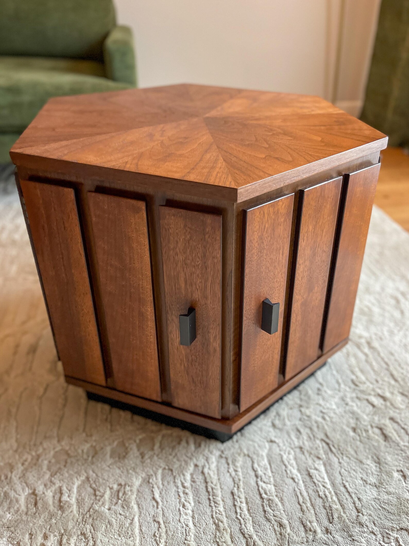 Deoss Walnut Accent Table main image 1