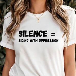 Activism Tshirt Gift, Unisex Resistance Statement Tee, Protest Shirt, Social Justice Apparel, Statement T-Shirt, Equality Ally Clothing