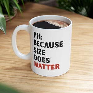 Funny Chemistry Mug, Gift for Scientist Coffee Lovers, Chemistry In Joke Office Humor, Birthday Unique Gift Idea for Science Teacher
