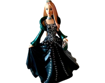 Vintage Celebration Barbie Ornament: Hallmark 2004 Edition