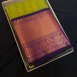 Semi Kanjivaram Silk Saree  | Kaanchy Sarees