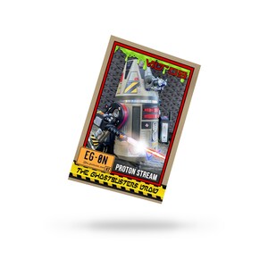 EG-0N Card # 2 - The Ghostbusters Droid 4x6 Single-Sided Trading Card