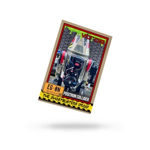 EG-0N Card # 3 - The Ghostbusters Droid 4x6 Single-Sided Trading Card