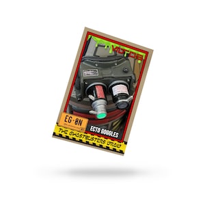 EG-0N Card # 5 - The Ghostbusters Droid 4x6 Single-Sided Trading Card