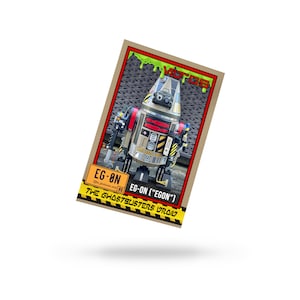 EG-0N Card # 6 - The Ghostbusters Droid 4x6 Single-Sided Trading Card