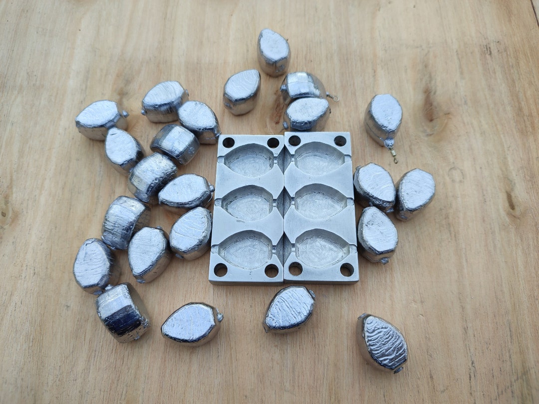 Diy Sinkers Mold Aluminium CNC Mini 50G Etsy UK