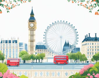 London Art, Travel Poster