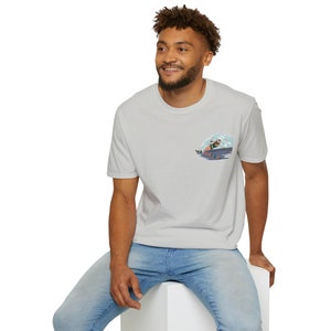 Waterski T-shirt - Gift for Water Skiers - Slalom and Jump Skier Vintage Style Shirt - Water Ski Gift T-Shirt