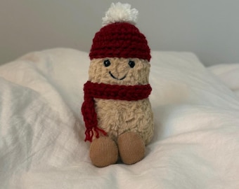 jellycat peanut winter hat or scarf!