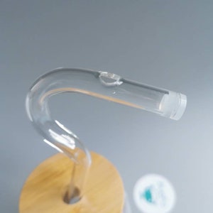 Anti-Wrinkle Glass Drinking Straws - Set of 2