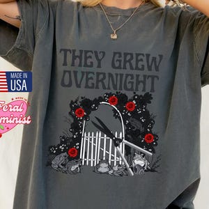 Practical Magic Midnight Margaritas TShirt, Retro Witch Shirt, Owens Sisters Spell, They Grew Overnight, Fall Halloween Gift, Witchy Gift