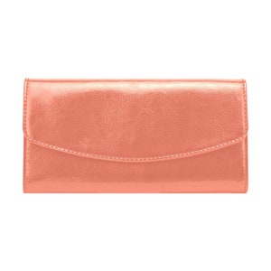 Cartera Solapa Mujer Coral (Modelo 1707)