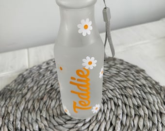 Personalised Plastic Milk Bottle - kids, birthday, gift, wedding favour, personalised