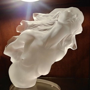 Frederick Hart FIREBIRD Lucite Acrylic Sculpture, HUGE 17in Limited Edition #117/350, New MINT