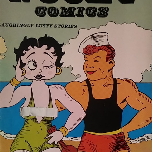 NOOKY COMICS Lusty Stories, Reprints Naughty 1930s-1950s Comic Strips, Adult Softcover, Vintage New in Mint Condition