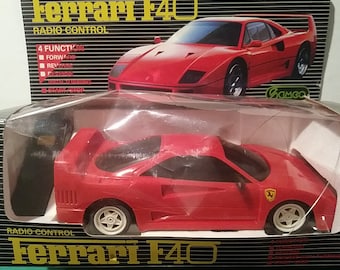 Vintage Ferrari F40 R/C Model Kit, 1988 Samco, Mint in Box