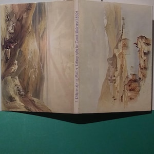 DAVID ROBERTS Cartões-postais da Terra Santa de suas litografias originais da Peregrinação à Galileia de 1839, Vinte e quatro (24) Vintage Novo 4x6", década de 1970, Quase novo