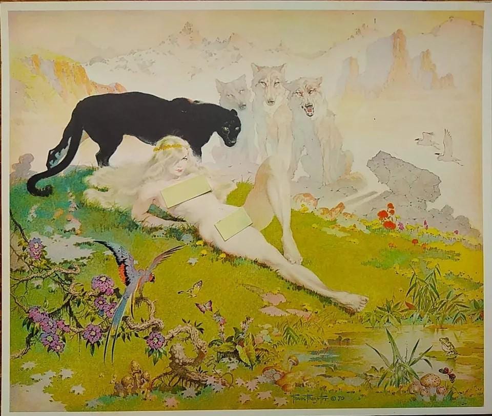 Frank frazetta art - Etsy 日本