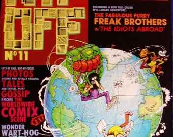 RIP OFF COMIX #11-12, Fabulous Furry Freak Brothers, 1982-83, Mint