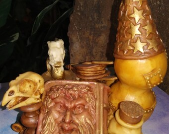 Hap Henriksen Wizard Figurine, Repository of Magic, Lilliput Lane, Land of Legend