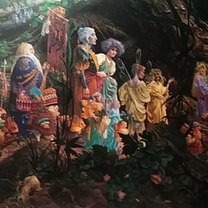 JAMES CHRISTENSEN &quot;Royal Processional&quot; Signed, Numbered Limited Edition #742/1500, Huge 36x20&quot;, Vintage New with COA, Folder, Pristine Mint