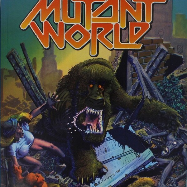 MUTANT WORLD by Richard Corben and Jan Strnad, 1982 Fantagor Press First Edition First Printing Softcover, Vintage New, NM-M
