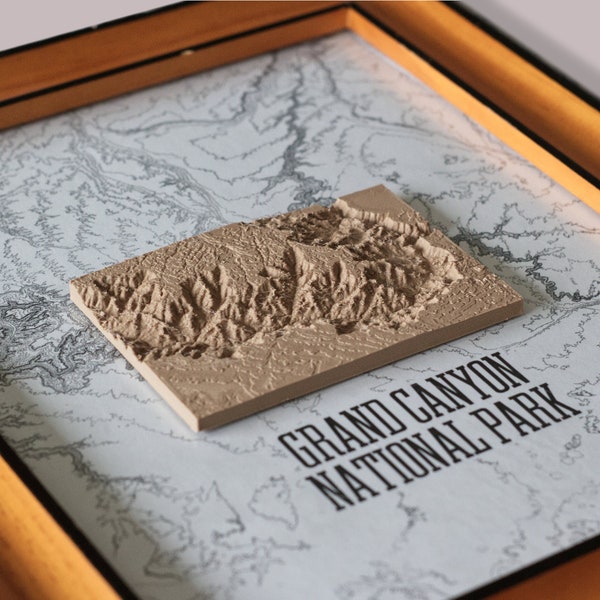 Grand Canyon National Park 3d Print Art