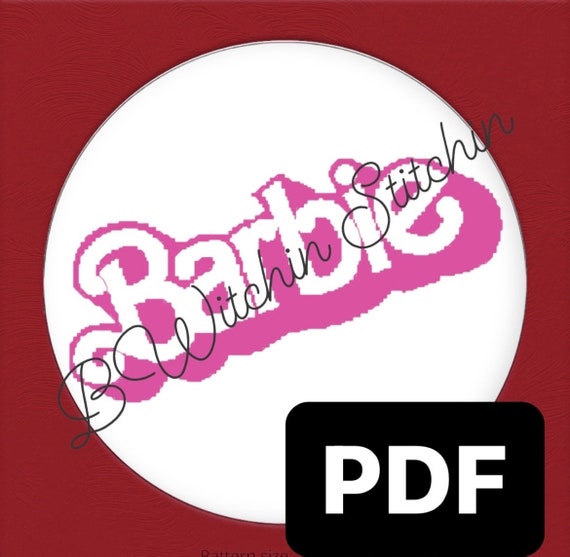Cross stitch Barbie PDF