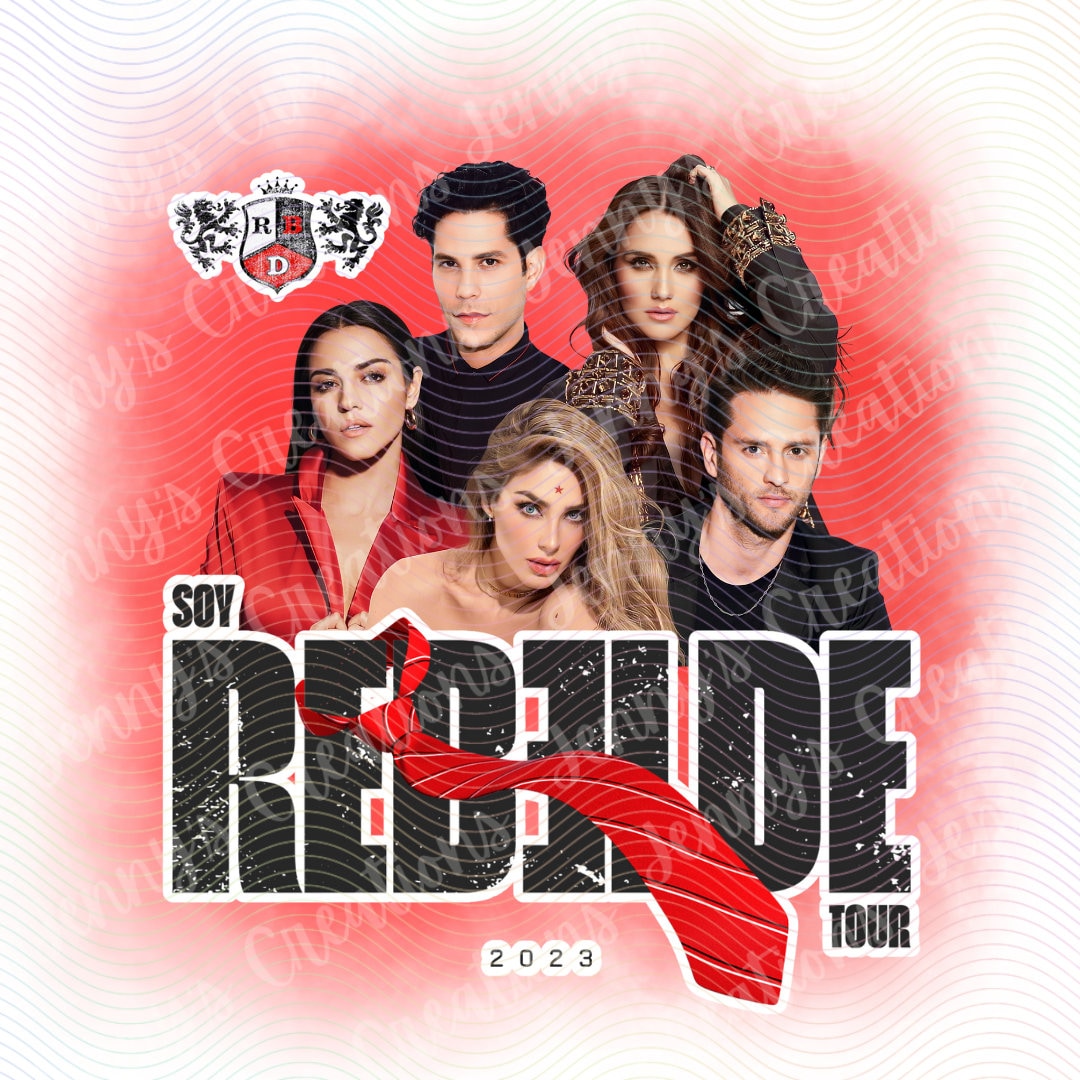 Soy Rebelde Tour PNG Etsy