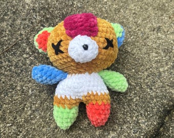 Stitches Bear Handmade Plushie