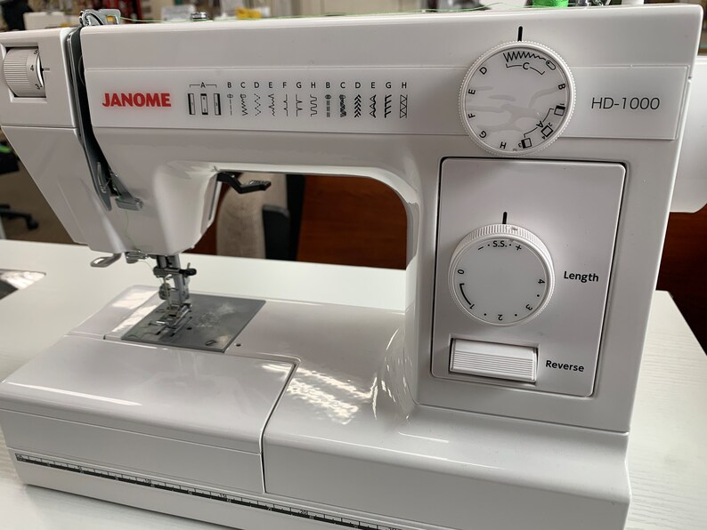 Janome HD1000 High Quality Heavy Duty Sewing Machine Etsy