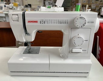 Janome HD1000 | High Quality Heavy Duty Sewing Machine