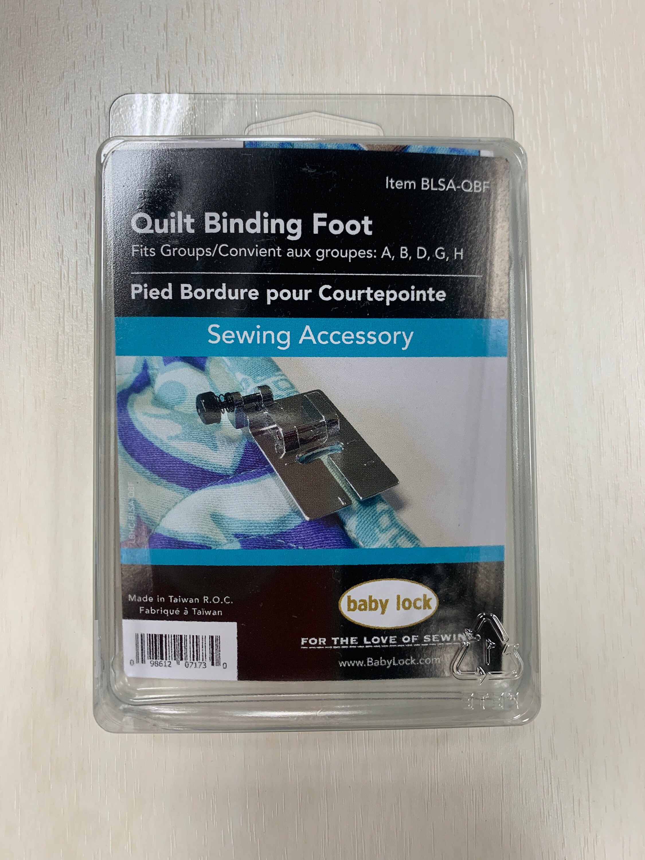 Babylock Quilt Binding Foot for Groups A B D G H Etsy