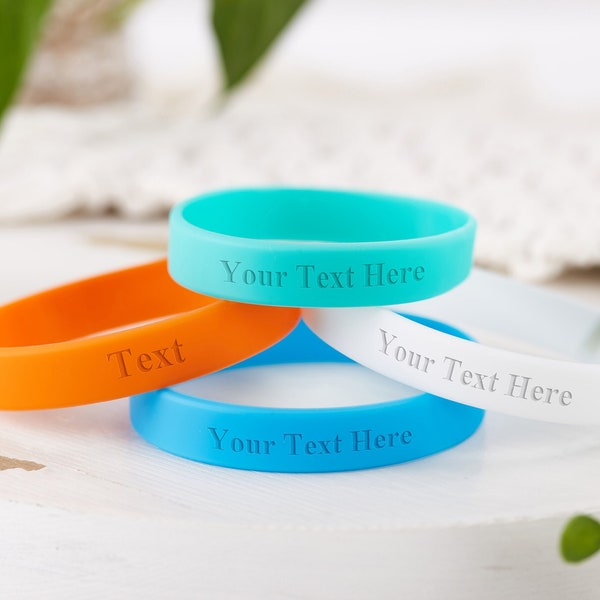 Rubber Bracelet Etsy