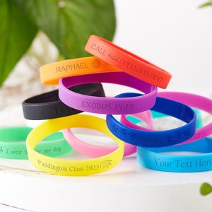 70 Motivational Wristbands 3 Sizes Available Sold Individually 