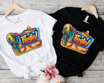 Fiesta Cinco De Mayo Shirt: Chili Peppers Mexican Tee