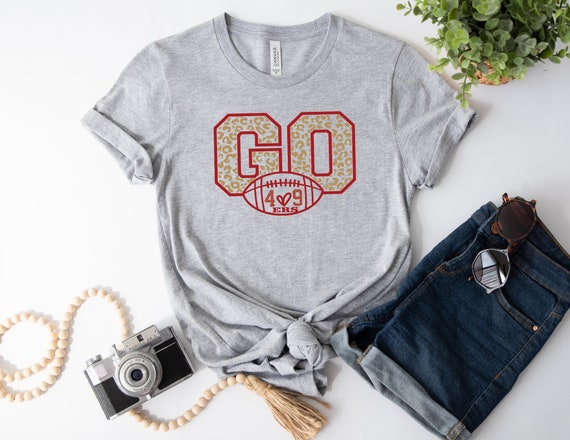 San Francisco 49ers Shirt: GO Team Football T-Shirt