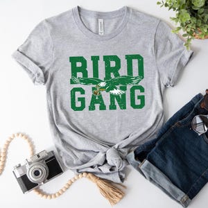 Bird Gang Shirt: Philadelphia Football Game Day Tee imagen 1