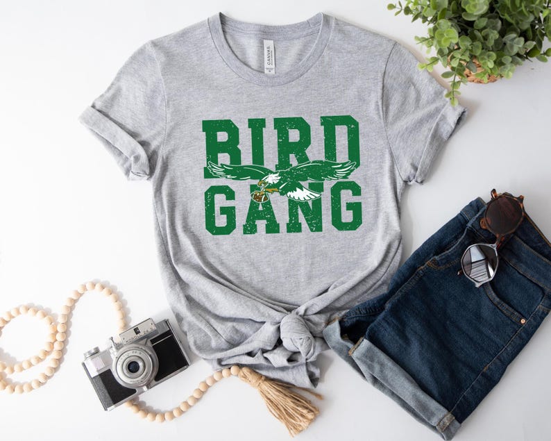 Bird Gang Shirt: Philadelphia Football Game Day Tee imagen 1