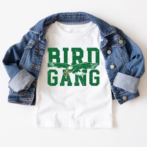 Bird Gang Shirt: Philadelphia Football Game Day Tee imagen 3