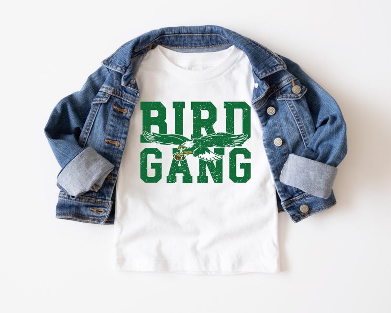 Bird Gang Shirt: Philadelphia Football Game Day Tee imagen 3