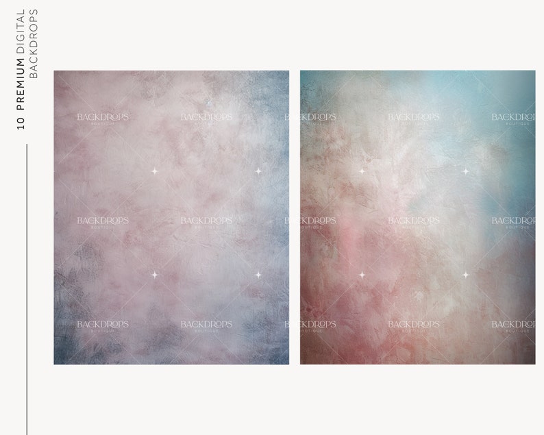 10 Pink Textures Backdrop Overlays Bundle, Digital Background, Overlays