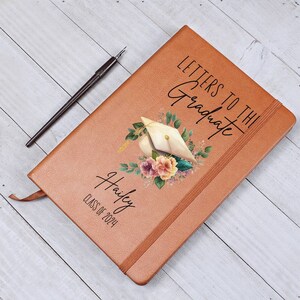 Graduation Gifts for Girls Letters to the Graduate Personalized Leather ...