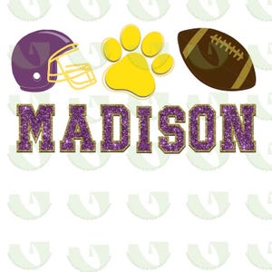 LSU Girls Tshirt, Yellow and Gold Shirt, LSU Youth Custom Shirt, Custom Name Lsu Shirt, Kids LSU Shirt, Lsu Tiger Shirt, Lsu Football