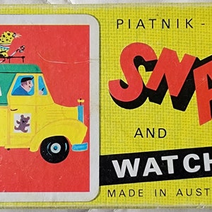 Vintage: Snap and Watch It! - Kartenspiel